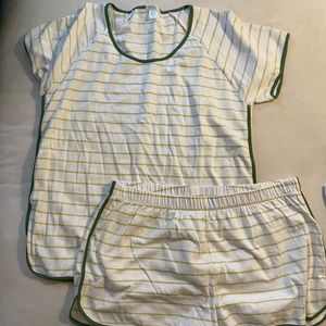 LAKE Pajamas Pima Shorts Set